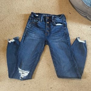 ‼️SALE‼️ AEO Hi Rise Jegging Crop